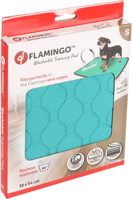 Comparer les prix de Éducation Chien - Flamingo Tapis d'entraînement lavable Patsy Taille S Vert - 54 x 38