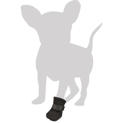 Meilleurs prix pour Soin Chien - Flamingo Protection pour patte 1 pièce Taille L Noir - 11 x 9,5 x 3 cm