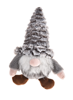 Meilleurs prix pour Jouet Chien - Bubimex Peluche Noël Lutin Gris - 31 x 27 x 10 cm