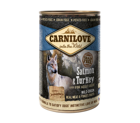 Carnilove Adult Wild Meat 6 x 400 g pour chien - saumon, dinde