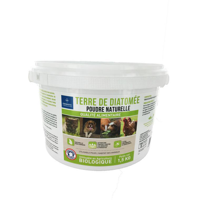Comparer les prix de Hygiène – Demavic Terre de diatomée en poudre – 1,5 kg
