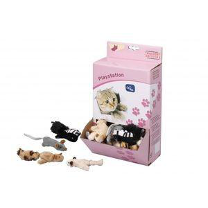 Comparer les prix de Jouet Chat -  EBI Peluche animal x1 - 7 cm - modèle aléatoire