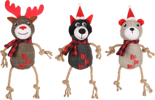 Comparer les prix de FLAMINGO-Flamingo Jouet Chien Beta Animal Multicolore - Vendu à l'unité, livré aléatoirement