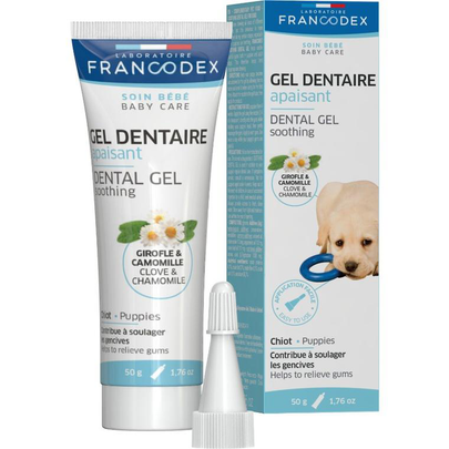 Meilleurs prix pour Soin Chien – Francodex Gel dentaire chiot – 50 gr