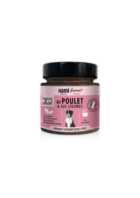 HAMIFORM-Boîtes Chien - Hamiform Cuisiné spécial chiot au poulet - 250 gr