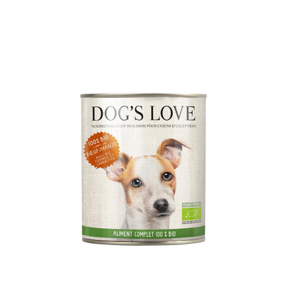 Meilleurs prix pour Boîte Chien – Dog's Love bio Bœuf 800 gr