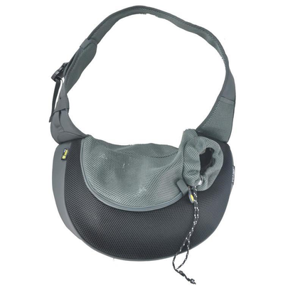 Comparer les prix de EUROPET-Transport  – Sarah Crazy Paws Sac de Transport en nylon coloris noir – Taille M