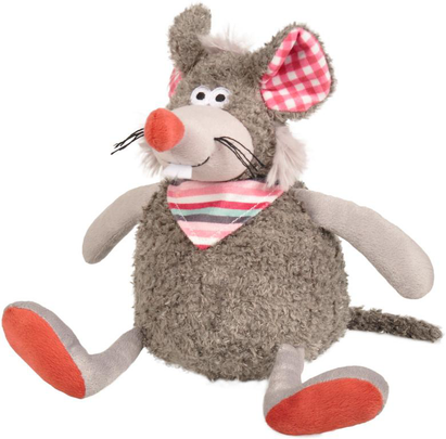Comparer les prix de Jouet Chien - Flamingo Peluche souris Molly Gris - 18 x 12 x 32 cm