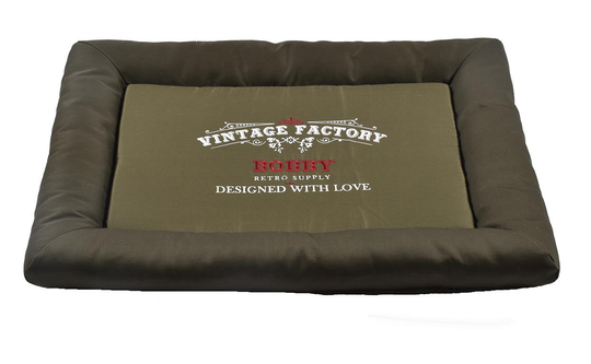 Meilleurs prix pour Couchage Chien – Bobby Matelas Factory kaki – 140 X 100 cm