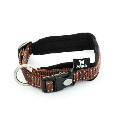 Comparer les prix de Collier Neo+ marron pour chien 1,5x30/35 cm