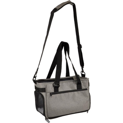 Meilleurs prix pour Transport - Flamingo Sac de transport Zofia Gris - 40 x 20 x 24 cm