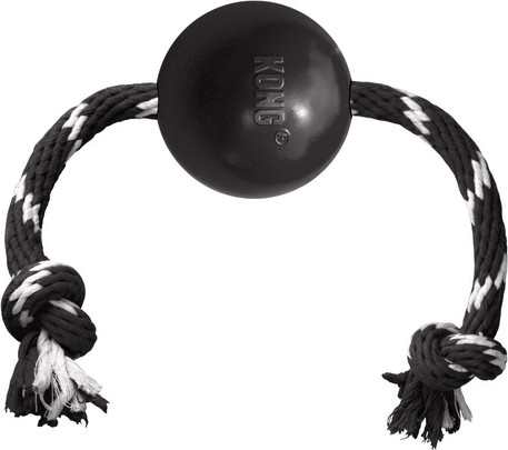 Meilleurs prix pour Jouet Chien – KONG® Xtrem Balle Et Corde Noir – Taille L