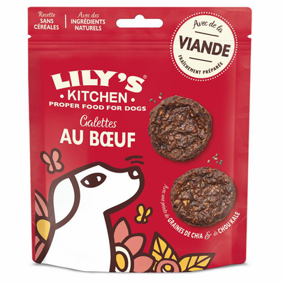 Meilleurs prix pour LILY'S KITCHEN-Lily's Kitchen Friandise Chien Galettes Boeuf - 70 gr