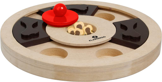 Meilleurs prix pour Jouet Chien - Flamingo stimulateur cérébral en bois Hera - Ø25 cm
