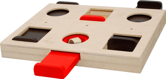 Comparer les prix de Jouet Chien - Flamingo stimulateur cérébral en bois Diana - 26 x 29,5 cm