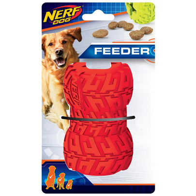 Comparer les prix de Jouet Chien – Nerf Distributeur de Friandises coloris bleu – Taille L
