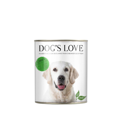 Meilleurs prix pour Boîte Naturelle Chien – Dog's Love Gibier 400 gr