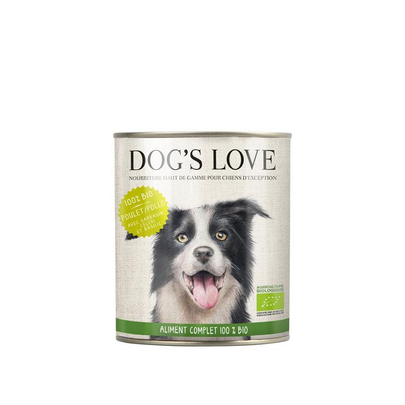 Meilleurs prix pour Boîte Chien – Dog's Love bio Poulet 200 gr