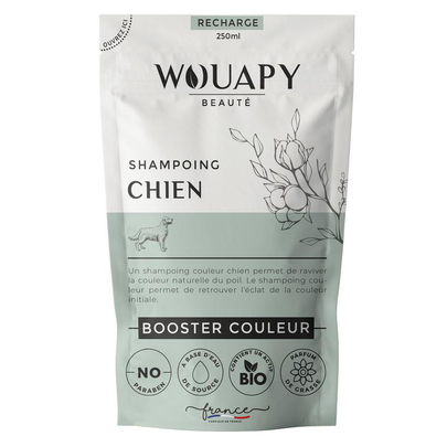 Comparer les prix de WOUAPY-Hygiène Chien – Wouapy Recharge Shampooing Booster Couleur – 250 ml