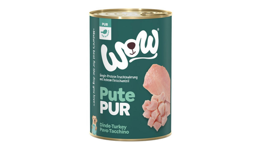 Meilleurs prix pour Boîtes Chien – Wow Dinde Pur – 400 gr