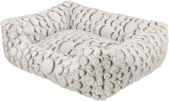 Corbeille Chien - Trixie Lit Mila angulaire en peluche - 60 x 50 cm