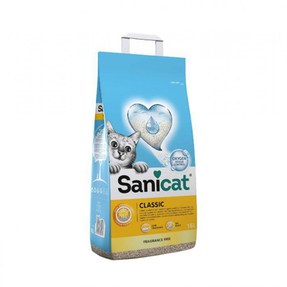 Meilleurs prix pour Hygiène Chat – Sanicat Classic Fragrance Free – 16 L