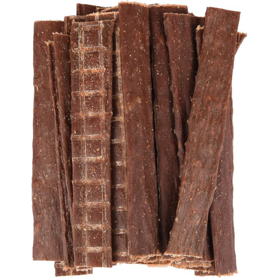 Comparer les prix de Friandises Chien - Flamingo Nature snack Lamelles de bœuf 11 cm - 100 gr