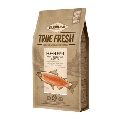 Meilleurs prix pour Croquettes Chien Sans Céréales – Carnilove True Fresh Poisson - 1,4 kg