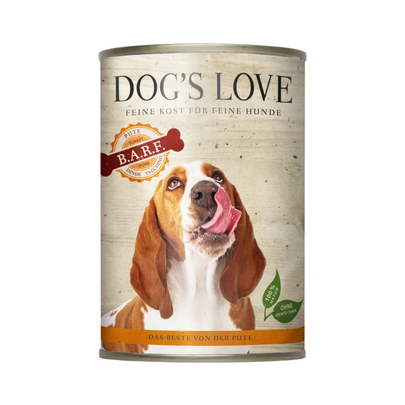 Meilleurs prix pour Boîte B.A.R.F Chien – Dog's Love Dinde 400 gr
