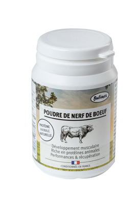 Comparer les prix de Complément alimentaire  – Bubimex Poudre de nerf de boeuf – 40 g