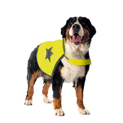 Comparer les prix de Gilet de sécurité jaune fluo pour chien 64 cm