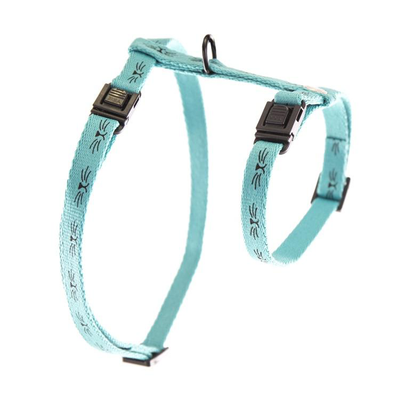 MARTIN SELLIER-Harnais Chat – Martin Sellier Harnais Frimousse turquoise - 35 à 50 cm