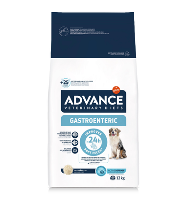 ROYAL CANIN-Advance Veterinary Diets Croquettes Chien Gastroenteric Low Fat - 12 kg