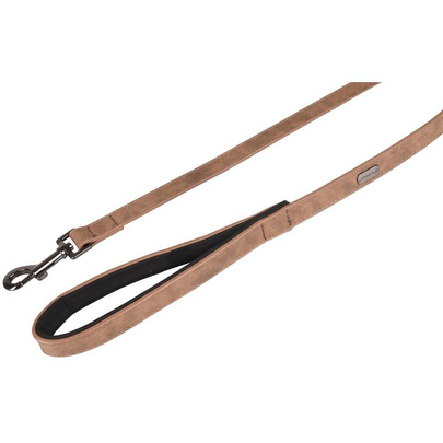 Comparer les prix de Laisse Chien - Flamingo Laisse Delu Brun - 100 x 1,5 x 0,4 cm