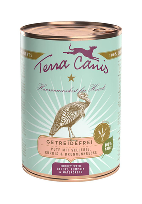 Comparer les prix de Boîtes Chien - Terra Canis Grain-free dinde - 400 g