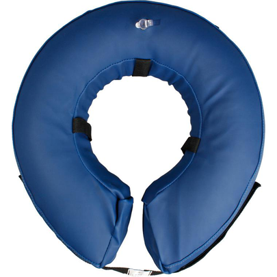 Comparer les prix de Soin Chien - Flamingo Collerette gonflable Taille M Bleu -  26,5 x 25 x 10 cm