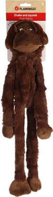 Meilleurs prix pour FLAMINGO-Flamingo Jouet Chien Madigna Singe marron S - 17 x 12 x 57 cm