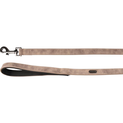 Meilleurs prix pour Laisse Chien - Flamingo Laisse Delu Taupe - 100 x 2 x 0,4 cm