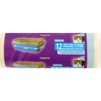 Comparer les prix de Sacs à litière Display - 12 sacs de 42 x 30 cm