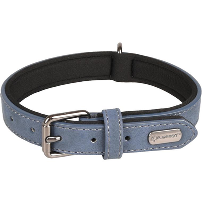 Comparer les prix de Collier Chien - Flamingo Collier Delu Bleu - 31/39 x 2 x 0,7 cm
