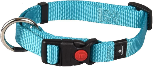 Meilleurs prix pour Collier Chien - Flamingo Collier nylon Ziggi S Turquoise - 30 / 45 x 1,5 x 0,2 cm