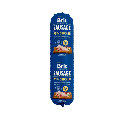 Comparer les prix de Friandises Chien – Brit Saucisse poulet – 800 gr