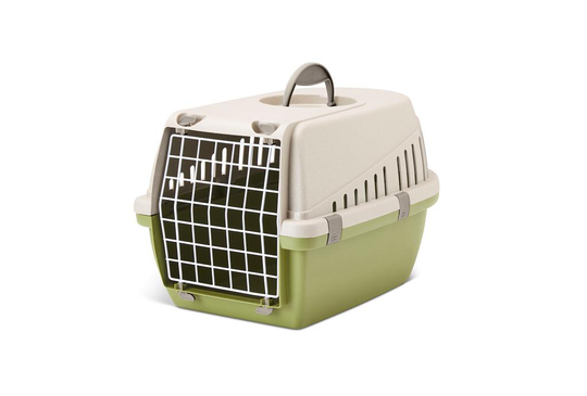 Comparer les prix de Caisse de transport Chat – Trotter Savic vert – 49 x 33 x 30 cm