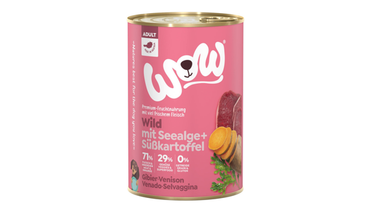 Meilleurs prix pour Boîtes Chien – Wow Adult Gibier – 400 gr