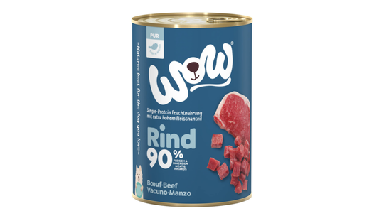 Meilleurs prix pour Boîtes Chien – Wow Boeuf Pur – 400 gr
