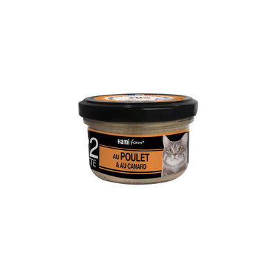 Meilleurs prix pour Boîtes Chat - Hamiform Cuisiné n°22 Poulet et canard - 80 gr