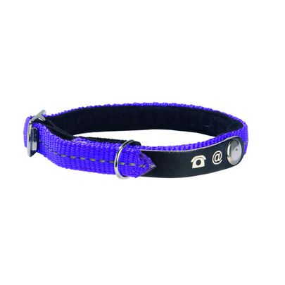 Meilleurs prix pour Collier chat - Bobby Collier Lost Taille XS Violet - 30 x 1 cm