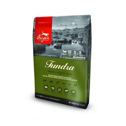 Comparer les prix de Croquettes Chien Sans Céréales - Orijen Tundra 11,4kg