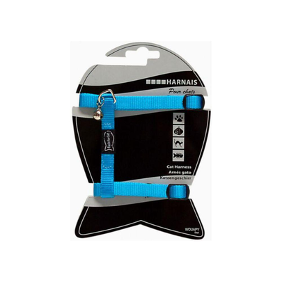 Meilleurs prix pour Harnais Chat – Wouapy Basic Line bleu