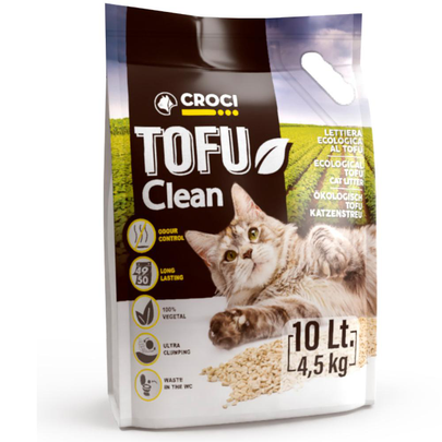 Meilleurs prix pour Hygiène Chat - Croci Litière Tofu Clean - 4,5kg